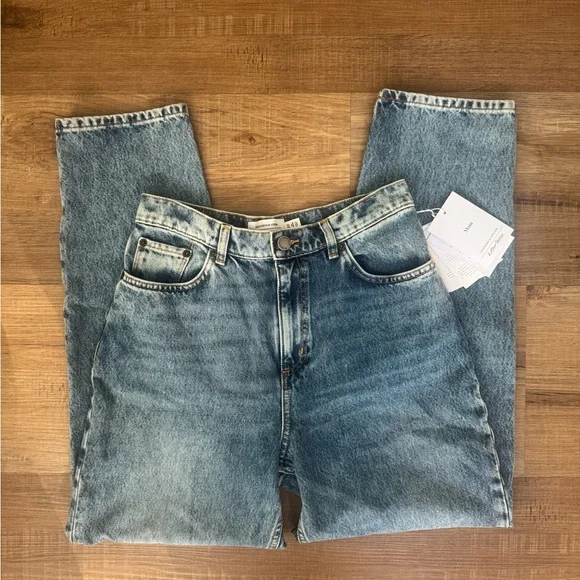 NWT & Other Stories Mom Jean Denim High Waist Size 26 Stockholm $85 - Picture 5 of 7